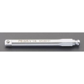 1/4"DRx80mm ソケットアダプター エスコ
