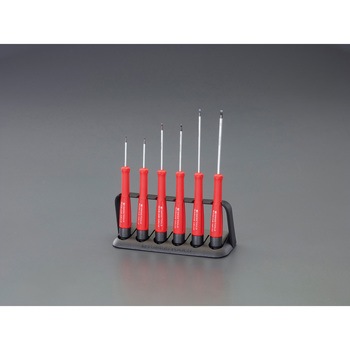 6本組 [-]ドライバー(精密用) エスコ