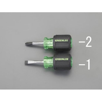 #2x 40mm [+]ドライバー(スタビー) エスコ