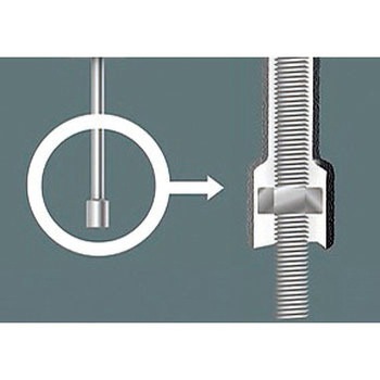 3/ 8"x75mm [Nut]ドライバー(インチ) エスコ