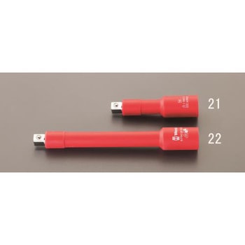 3/8"DRx 91mm 絶縁エクステンションバー エスコ
