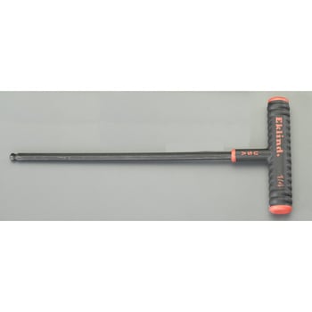 3/16"x230mm [Ball-Hexagon] T型レンチ エスコ