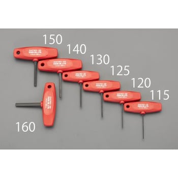 EA573KK-140 4.0x 50mm [Hexagon]T型ドライバー エスコ 六角先