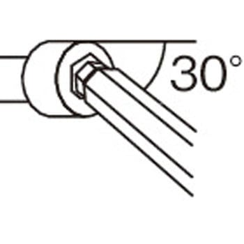 5-159mm[Ball-Hexagon]キーレンチ(ローレット付) エスコ