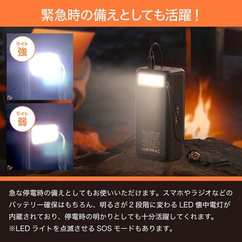 VEGER【VEGER Tank Boost】容量56000mAhで最大130W出力に対応したモバイルバッテリー VEGER(ベガー)