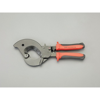 Φ32mm/250mm 絶縁ケーブルカッター(ラチェット式) - エスコ