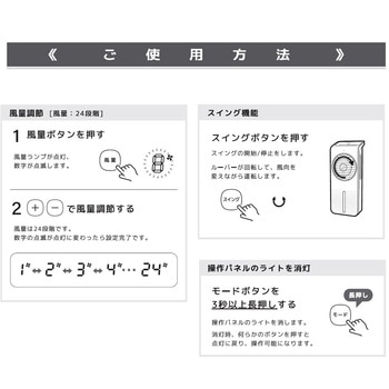 節電 スリム 「DCモーター 薄型冷風扇」 ベルソス