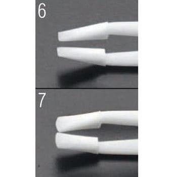 118mm/P7   精密用ピンセット(デルリン製) エスコ