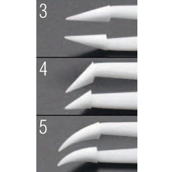 118mm/P7   精密用ピンセット(デルリン製) エスコ