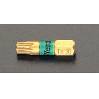 T27x25mm [Torx]ドライバービット(ダイヤモンド付) エスコ