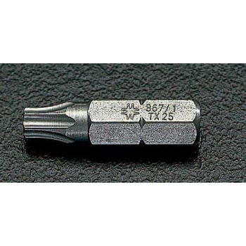 T 3x25mm [Torx]ドライバービット エスコ
