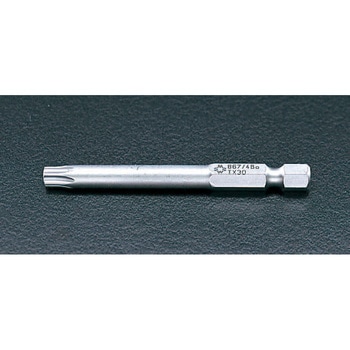 6本組/T10-T30 [Bore Torx]ドライバービット エスコ