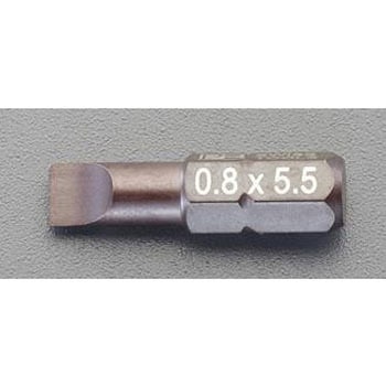 0.6x 4.0/25mm [-]ドライバービット エスコ