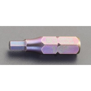 3/32"x 25mm [Hexagon]ドライバービット エスコ