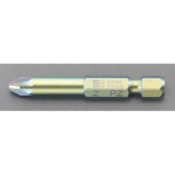 PZ2x50mm [Pozidriv]ドライバービット エスコ