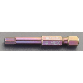 10x 50mm [Hexagon]ドライバービット エスコ