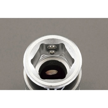 1/4"DRx  8mm ソケット(ホールド機能付) - エスコ