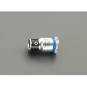 1/4"DRx 11mm ソケット(ホールド機能付) エスコ