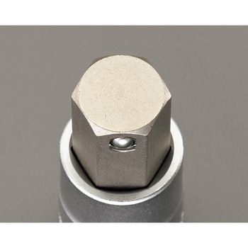 1/4"DRx  4mm [Hex-Plus]ビットソケット(ホールド付) - エスコ