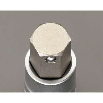 3/8"DRx10mm [Hex-Plus]ビットソケット(ホールド付) エスコ