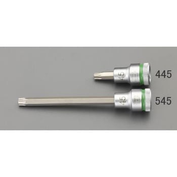 1/2"DR/T45x140mm[TORX]ビットソケット(ホールド仕様 エスコ