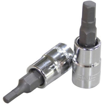 1/4"DRx8mm   [Hex]ビットソケット エスコ