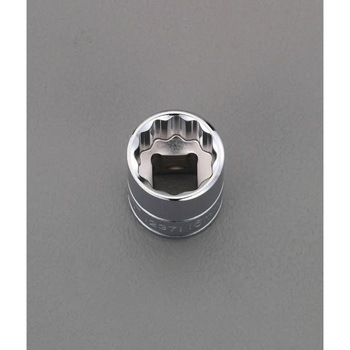3/8"DRx21mm ソケット エスコ