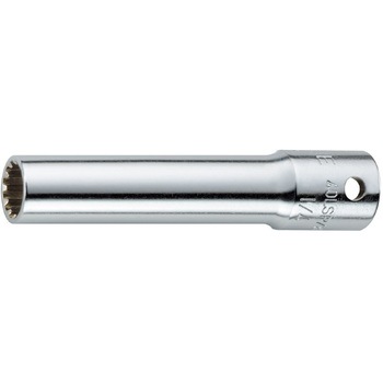 1/4"DRx7/32" ディープスプラインソケット - エスコ