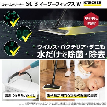 Karcher ケルヒャー スチームクリーナーSC MINI たわい