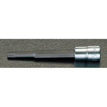 1/4"DR/T10x80mm [TORX]ビットソケット - エスコ