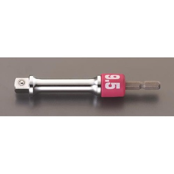 1/2"DRx1/4"HEX ソケットアダプター(ロング) エスコ