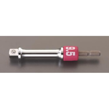 3/8"DRx1/4"HEX ソケットアダプター(ロング) エスコ