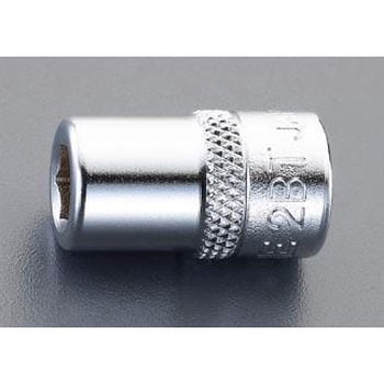 1/4"DRx1/4"HEX ビットアダプター エスコ