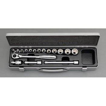 3/8"DR ソケットレンチセット エスコ