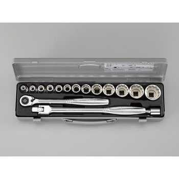 1/2"DR ソケットレンチセット エスコ