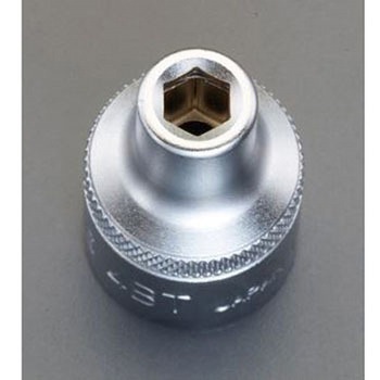 1/2"DRx1/4"HEX ビットアダプター エスコ