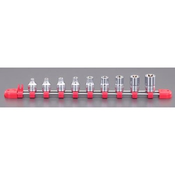 3/8"DR/E5-E16 [TORX]ソケットセット - エスコ
