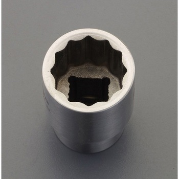 1/2"DR/19mm ソケット(ステンレス製) エスコ