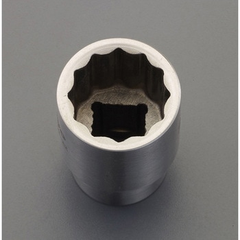 1/2"DR/30mm ソケット(ステンレス製) エスコ