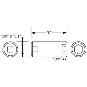 1/2"DRx29/32"  ソケット エスコ