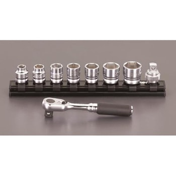 3/8"DR ソケットレンチセット(Z-EAL) エスコ