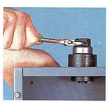 25.4x25.4mm 角パンチユニット エスコ
