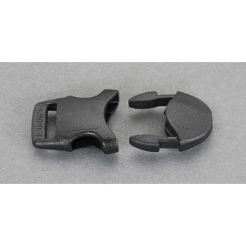 8.0x0.8mm[ストラップ用] バックル(サイドリリース) エスコ