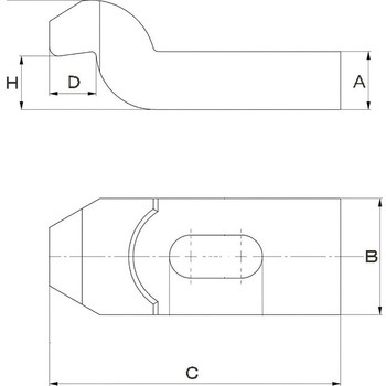 M16-18/160mm クランククランプ エスコ