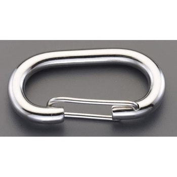 50x20x 6mm C型フック(ステンレス製) - エスコ