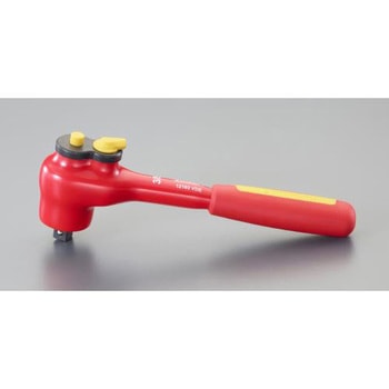 3/8"DR  絶縁ラチェットハンドル エスコ