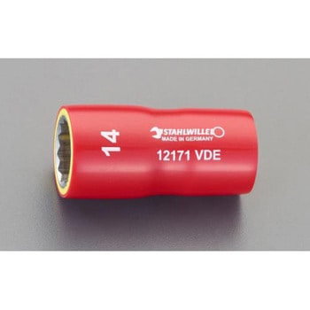 3/8"DRx 9mm 絶縁ソケット エスコ