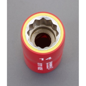 3/8"DRx 9mm 絶縁ソケット エスコ