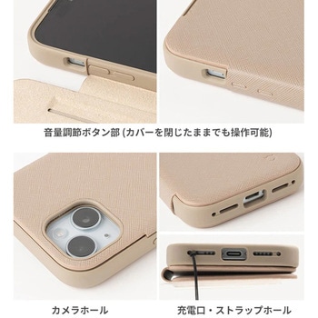[iPhone 15 Pro専用]iFace Cardina 2nd ダイアリーケース iFace