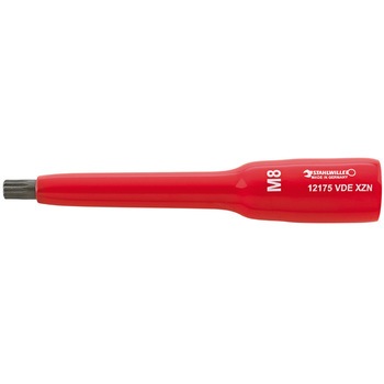 3/8"DRxM8  [XZN] 絶縁ビットソケット エスコ